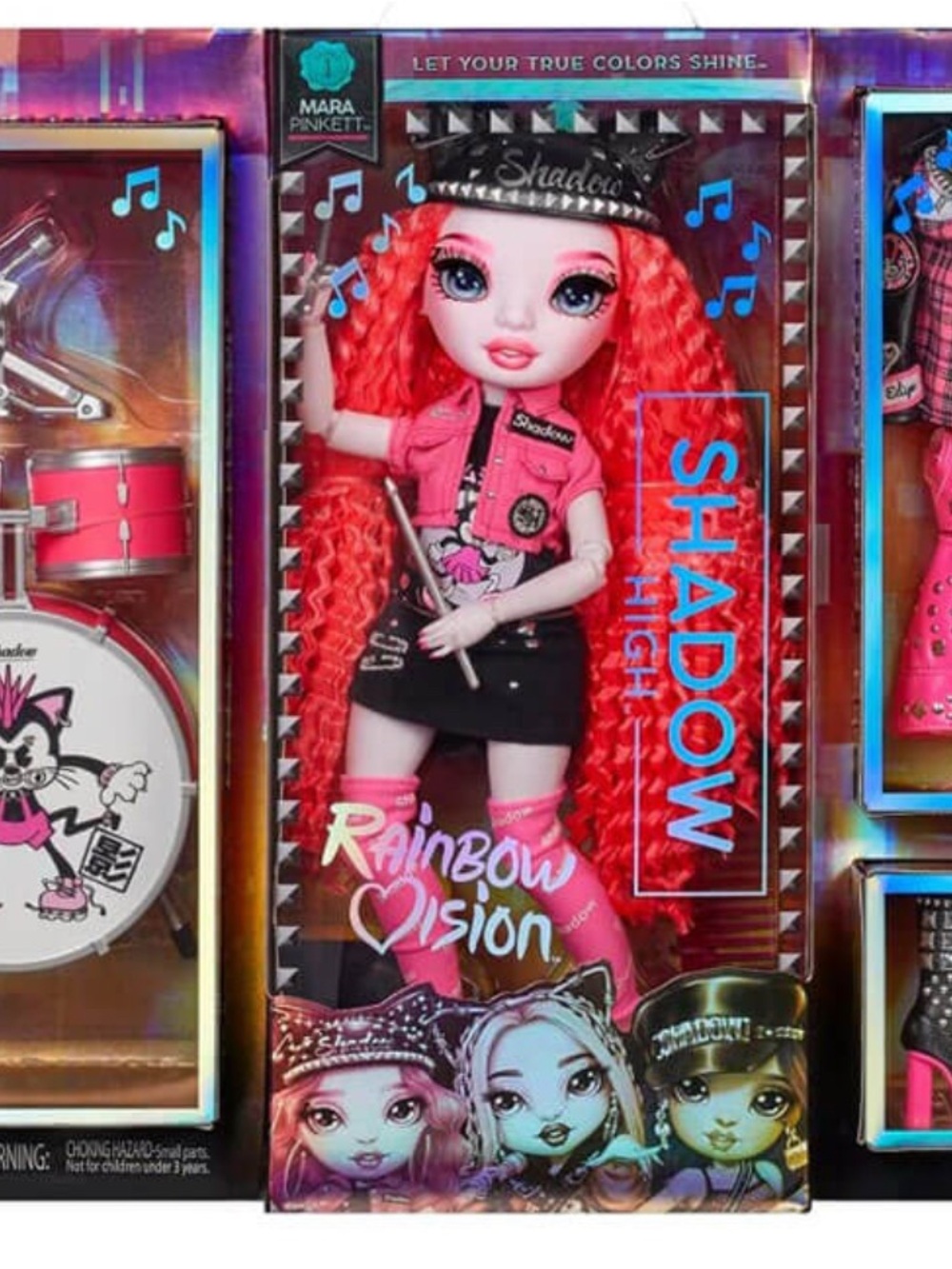Rainbow High Vision Shadow High Doll - Mara Pinkett Fashion Doll